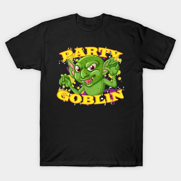 Party Goblin T-Shirt by ArtisticRaccoon